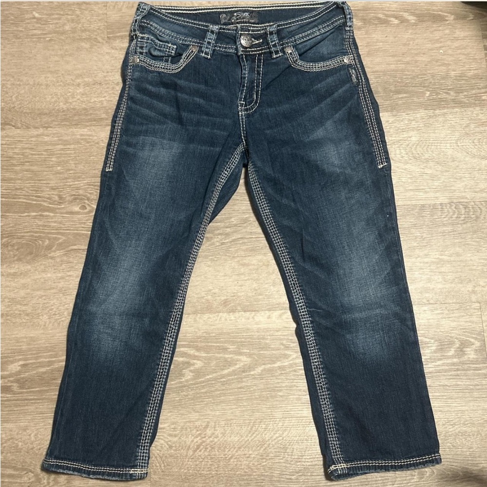 Silver jeans capris
